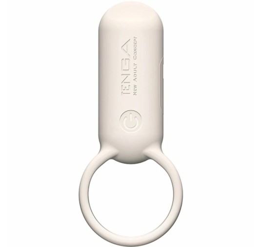 Pierścień wibrujący - Tenga SVR Smart Vibe Ring Sand Beige